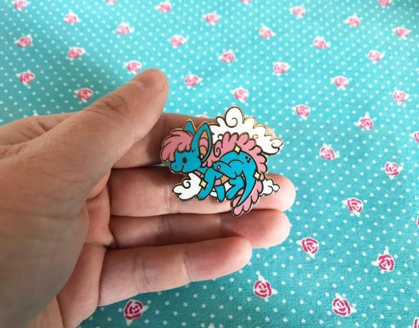 Cloud dragon - Enamel Pin - Image 6