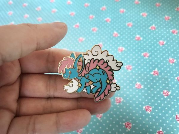 Cloud dragon - Enamel Pin - Image 4