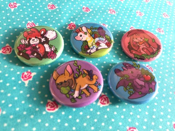 Cute animal button badges - Image 3