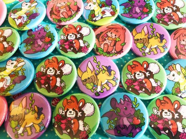 Cute animal button badges - Image 2