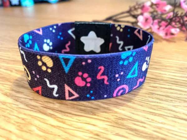 90s Paw Print - Wristband