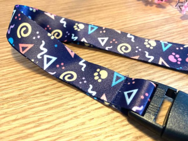 90s Paw Print - Lanyard - Image 5