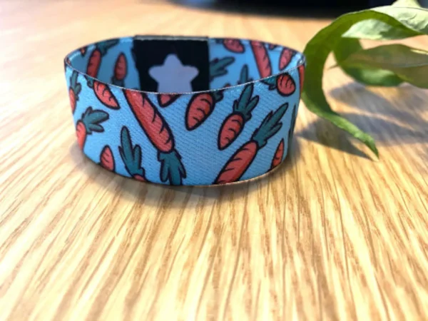 Carrot Print - Wristband - Image 5