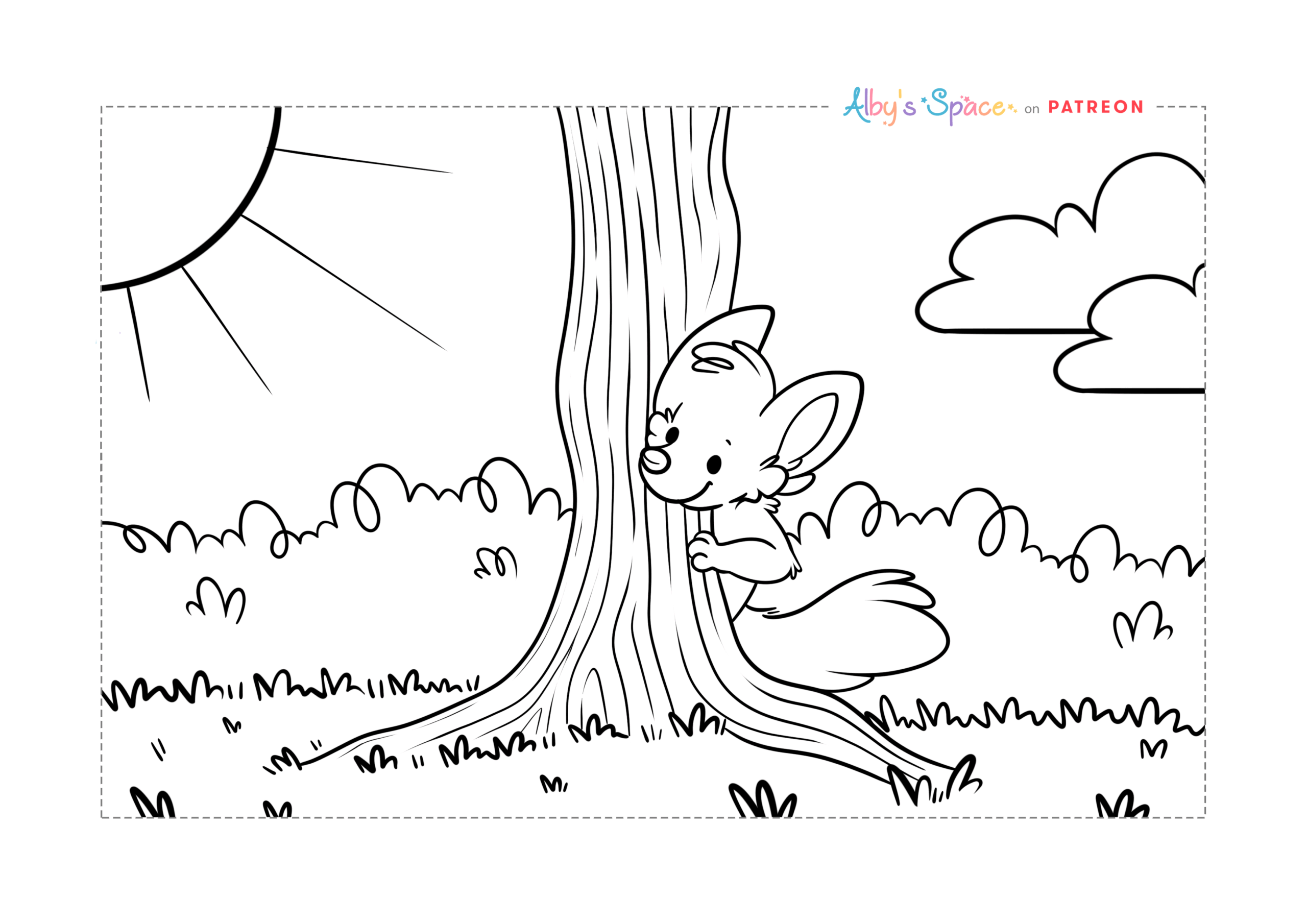 fox-in-sun